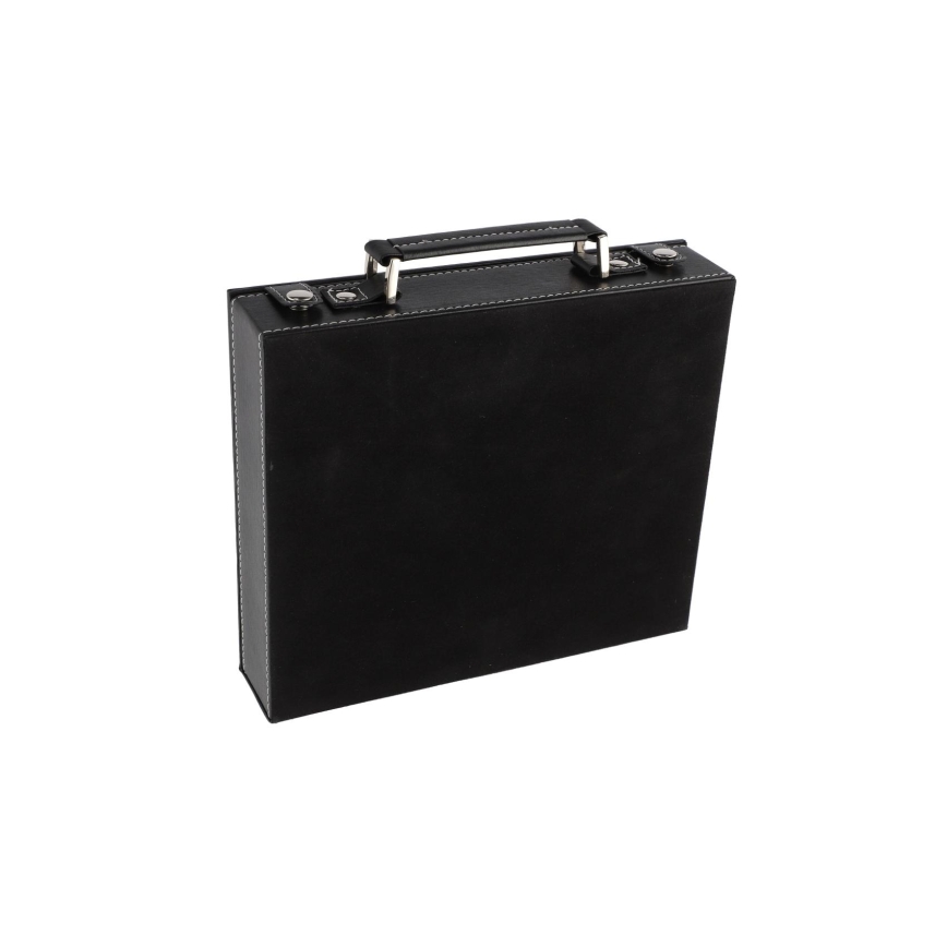 100-osainen pokersetti kätevässä salkussa