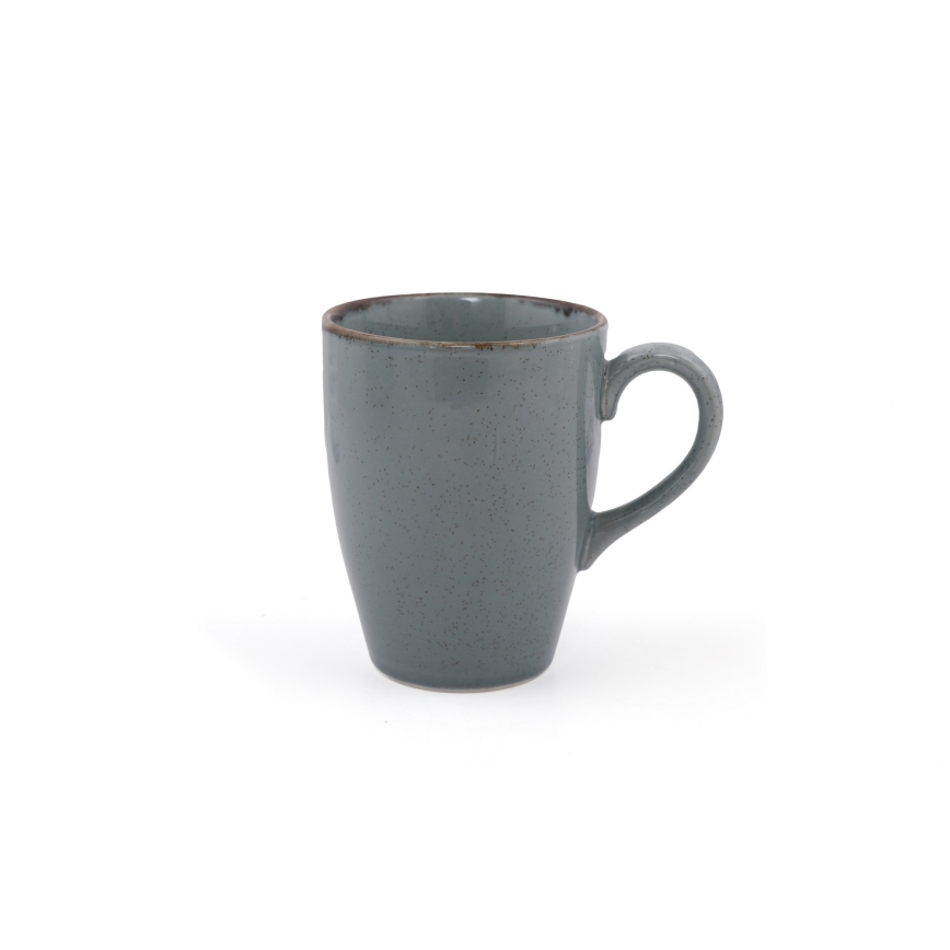 16-osainen ruokailusetti, harmaa/posliini