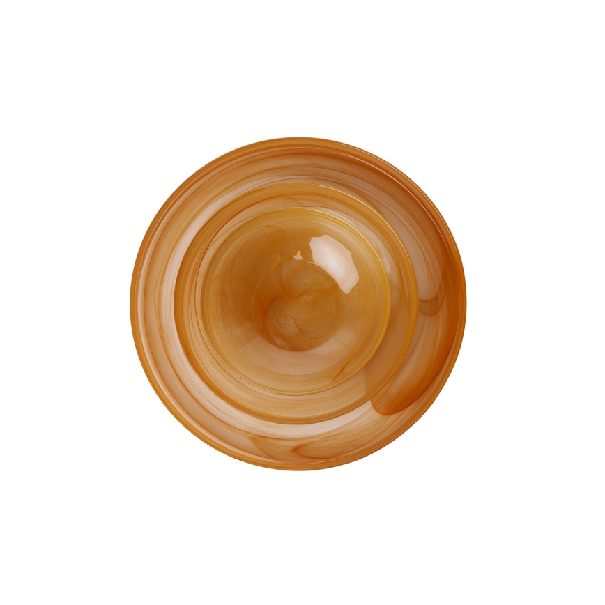 18-osainen ruokailusetti, oranssi/lasia