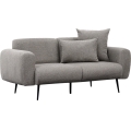 2-istuttava sohva PISA vaaleanharmaa