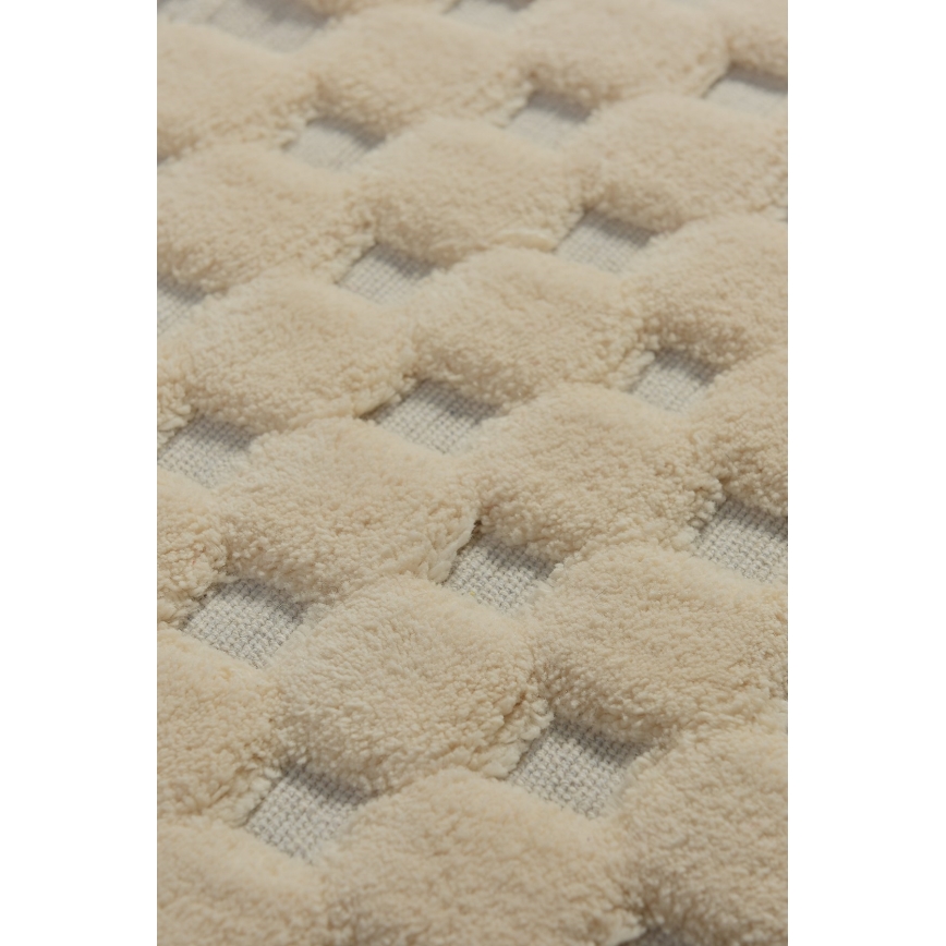 2 kpl BAMBI-kylpyhuonematto 60 x 100 cm, beige