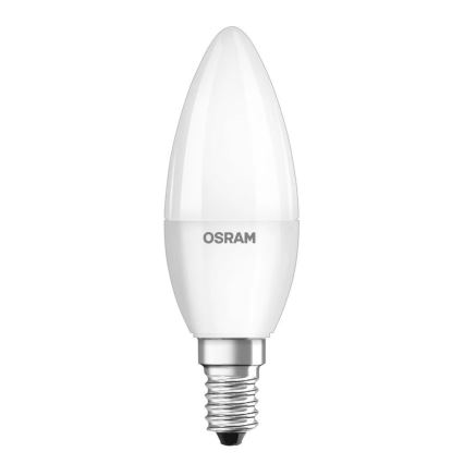 2 kpl LED-polttimo B38 E14/4,9W/230V 2700K - Osram
