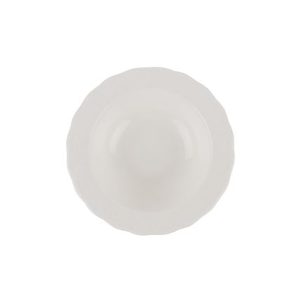 24-osainen ateriasetti valkoinen/posliini