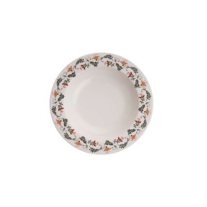 24-osainen monivärinen posliiniastiasto