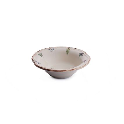 24-osainen monivärinen posliininen ruokailusetti