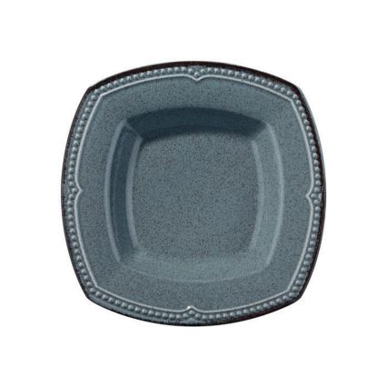 24-osainen posliininen ruokailusetti, sininen