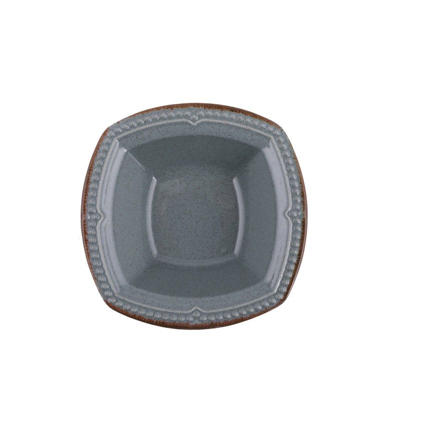 24-osainen posliininen ruokailusetti, sininen