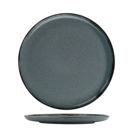 24-osainen posliininen ruokailusetti, sininen