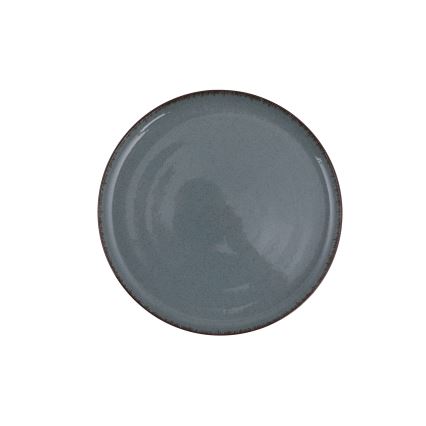 24-osainen posliininen ruokailusetti, sininen