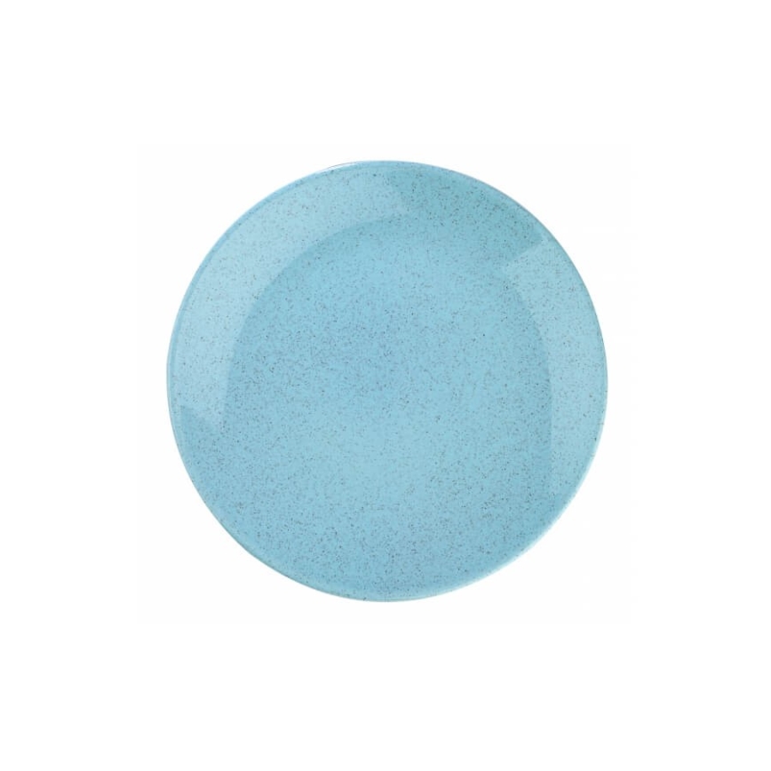 24-osainen ruokailusarja, sininen/posliini