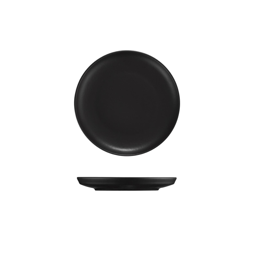 24-osainen ruokailusetti musta/posliini