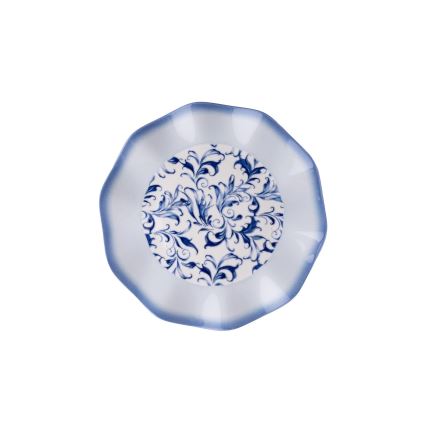 24-osainen ruokailusetti, sininen/posliini