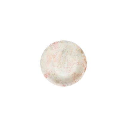 24-osainen ruokailusetti vaaleanpunainen/beige/posliini