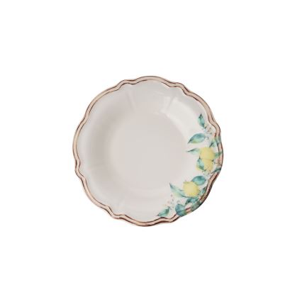 24-osainen värikäs posliininen ruokailusarja