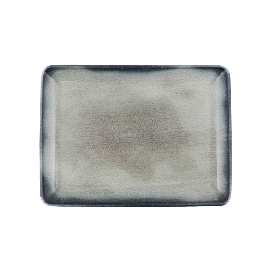 26-osainen posliiniastiasto, sininen/ruskea