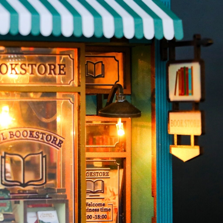 2Kids Toys - 3D-palapeli LED-kirjanpidike Kirjakauppa Sielu 2xAAA