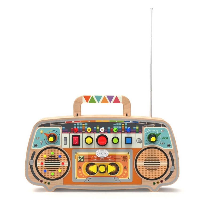 2Kids Toys - Aktiviteettitaulu FM-radio 3xAAA