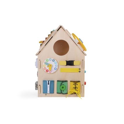 2Kids Toys - Aktiviteettitaulu talomalli beige