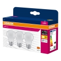 3 kpl LED-lamppu A60 E27/8W/230V 3000K - Osram