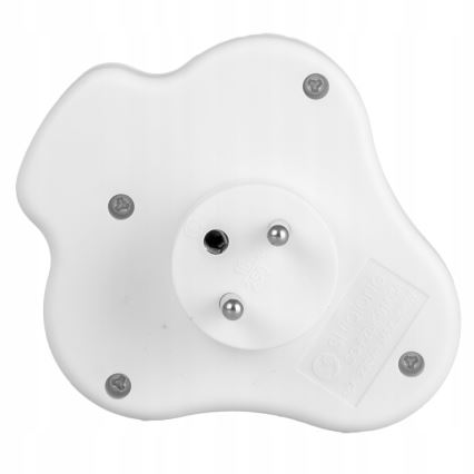 3-paikkainen jatkojohto kytkimellä