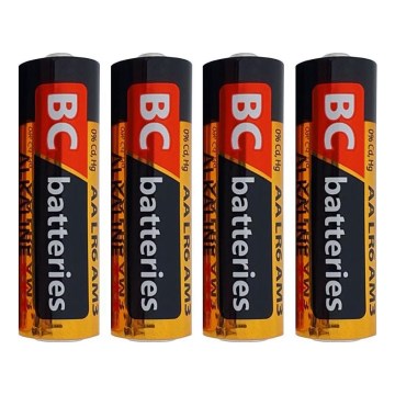 4 kpl Alkaliparisto EXTRA POWER AA 1,5V