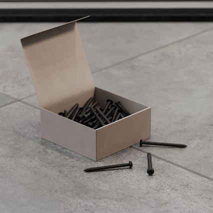 50 kpl Torx T25 -ruuveja, 12 mm, musta lakattu