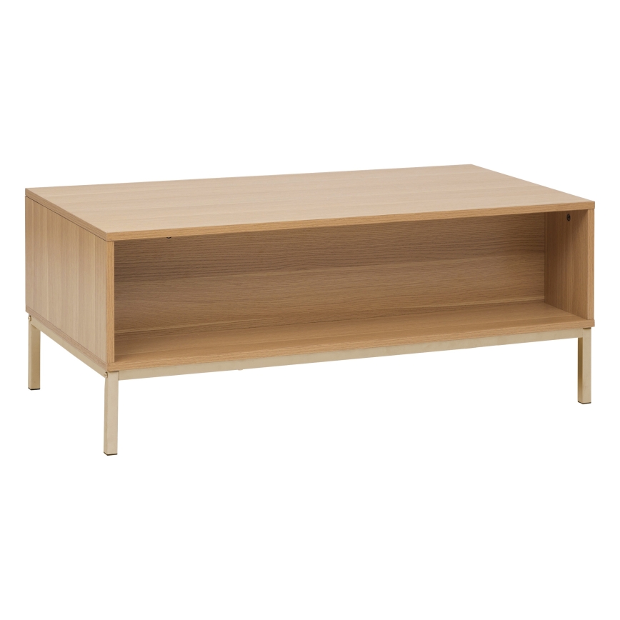 5five - ESEN-sohvapöytä 100 x 40 cm ruskea