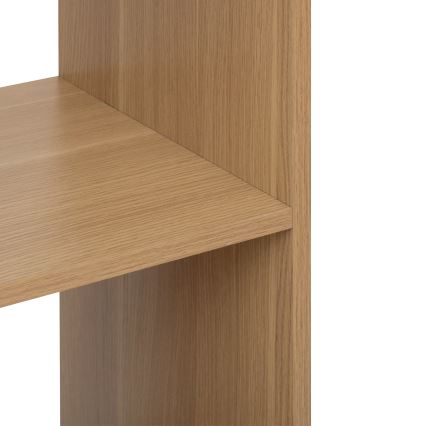 5five - GRID-kirjahylly 63x159x30 cm ruskea