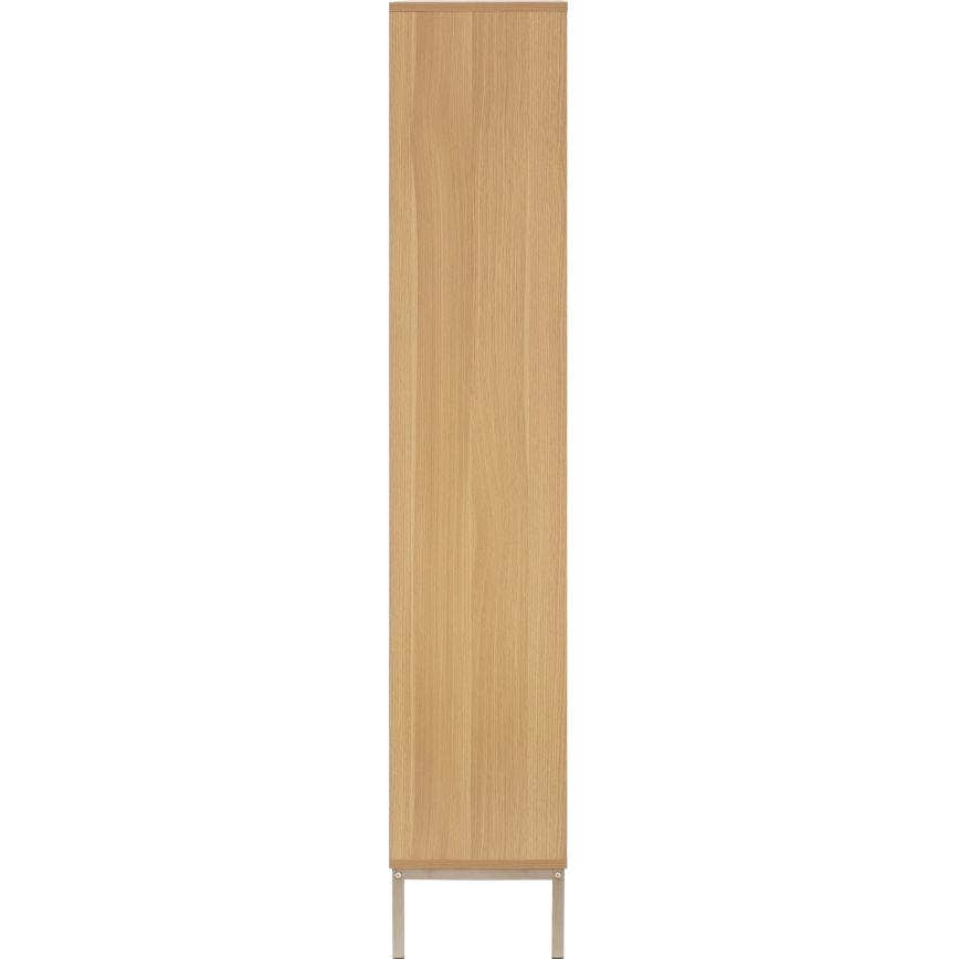 5five - GRID-kirjahylly 63x159x30 cm ruskea