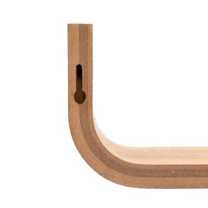 5five - KAPTO seinähylly 80x20 cm, ruskea