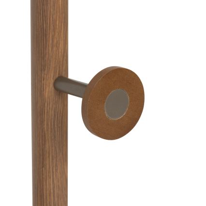5five - PERY jalallinen naulakko 175x36,5 cm ruskea/valkoinen