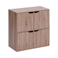 5five - TIDY-lipasto 68x68x32 cm ruskea