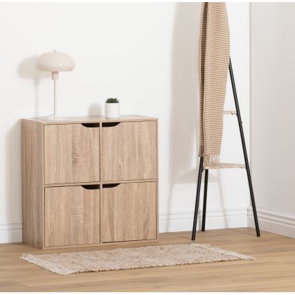 5five - TIDY-lipasto 68x68x32 cm ruskea