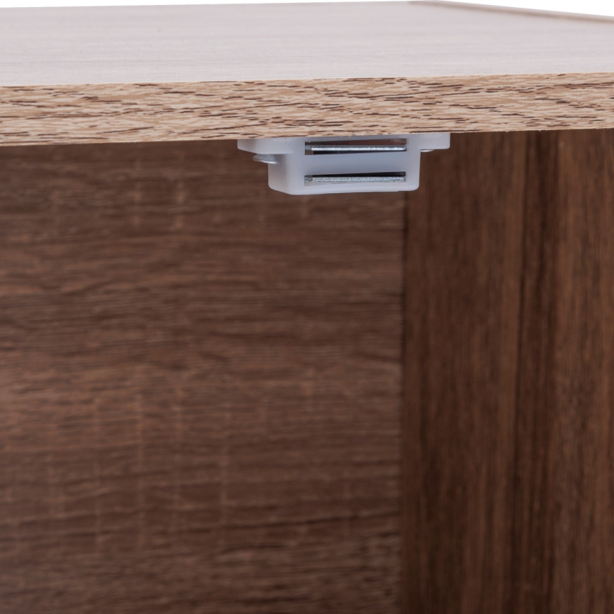 5five - TIDY-lipasto 68x68x32 cm ruskea