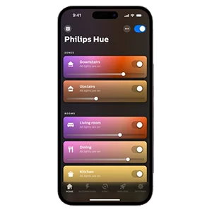 Philips Hue -sovellus