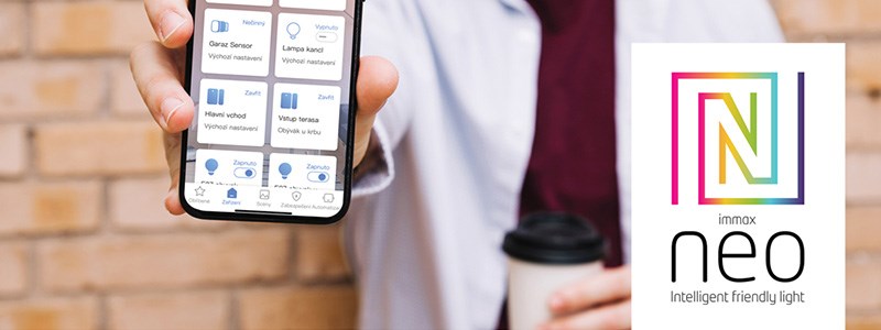 Hallitse valaistusta älykkäästi Immax Neon avulla