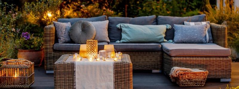 Terassin valaistus on hauskaa