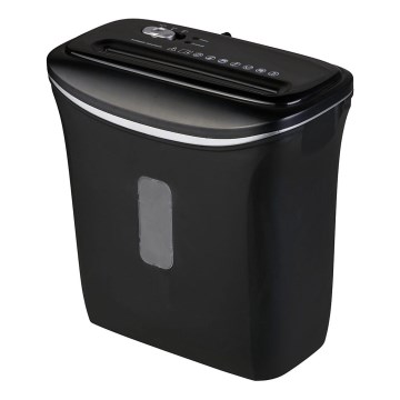 A4-paperisilppuri, 12 l keräysastia, 230 V, musta