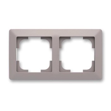 ABB 3901T-A00020 144 - Kaksiosainen kehys ZONI harmaa-beige