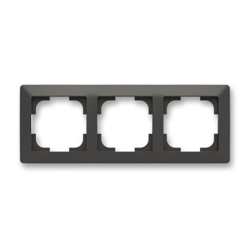 ABB 3901T-A00030 237 - kolmipaikkainen kehys ZONI mattamusta