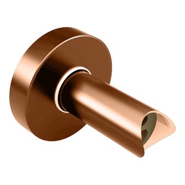 Adapteri piilotettuun seinäliitäntään sähköisille pyyhekuivaimille, 6,4x6,4 cm, kuparinvärinen