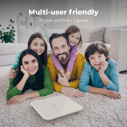 AENO - Älykäs henkilökohtainen vaaka 3xAAA