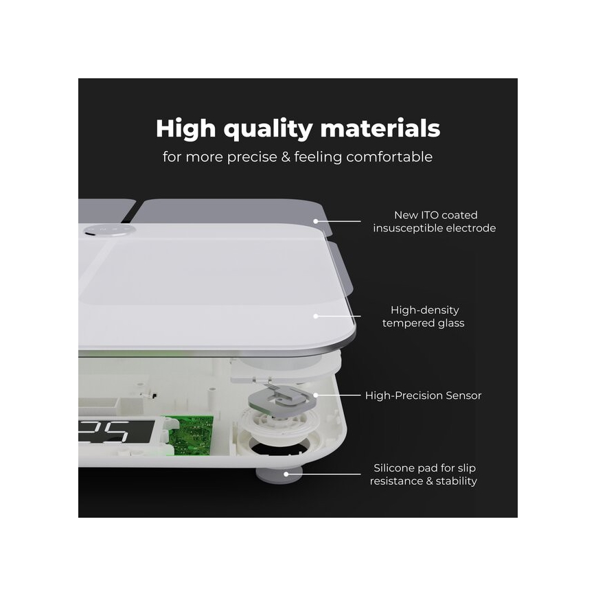 AENO - Älykäs henkilökohtainen vaaka 3xAAA