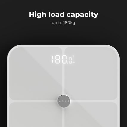 AENO - Älykäs henkilökohtainen vaaka 3xAAA