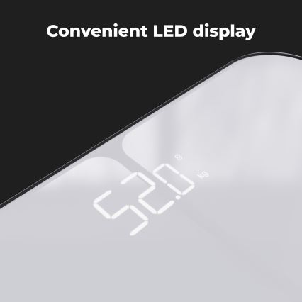 AENO - Älykäs henkilökohtainen vaaka 3xAAA