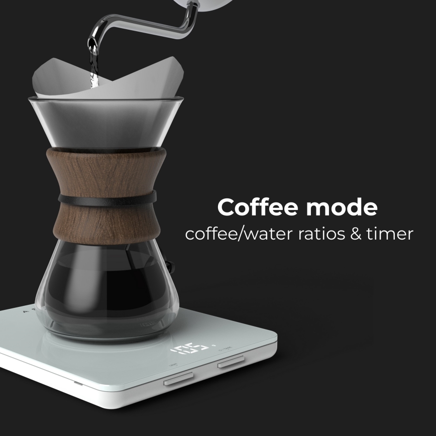 AENO - Älykäs keittiövaaka 3xAAA Bluetooth