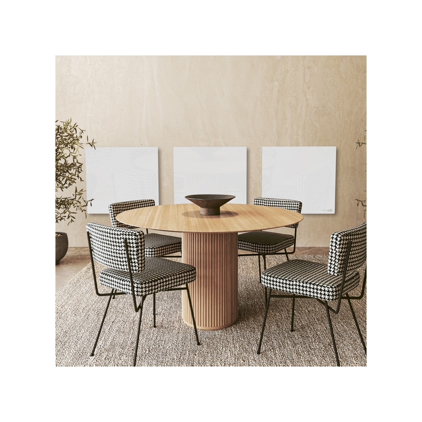 AENO - Älykäs sähköinen infrapaneeli 500W ajastin/termostaatti Wi-Fi valkoinen