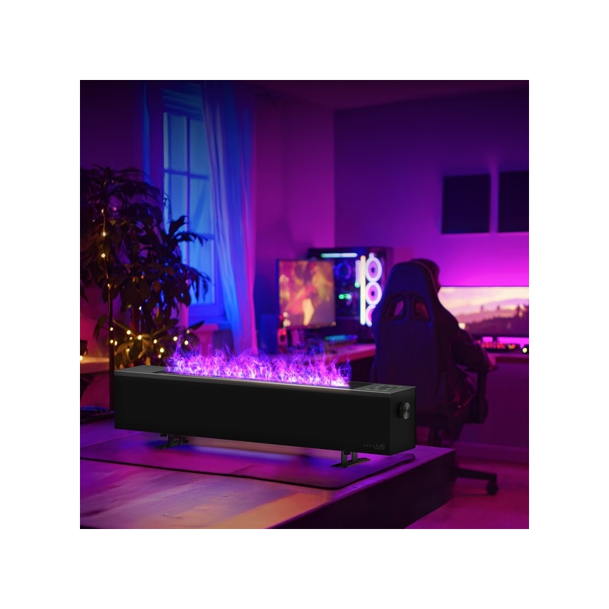 AENO - Älykäs sähkölämmityslaite/konvektori 1000/2000 W musta