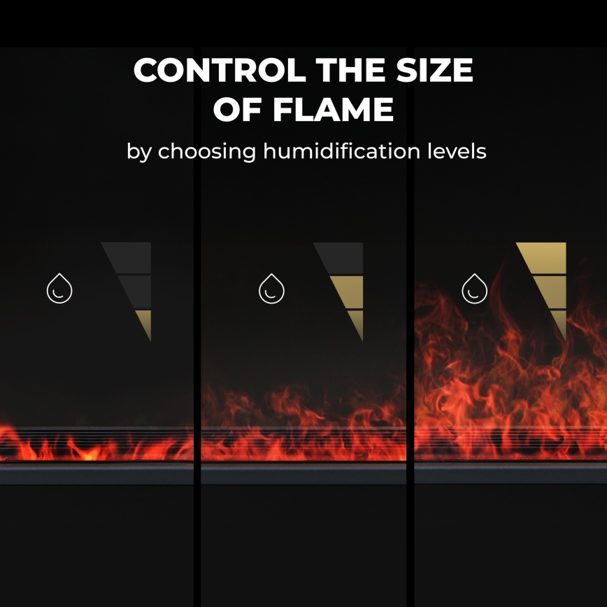 AENO - Älykäs sähkölämmityslaite/konvektori 1000/2000 W musta