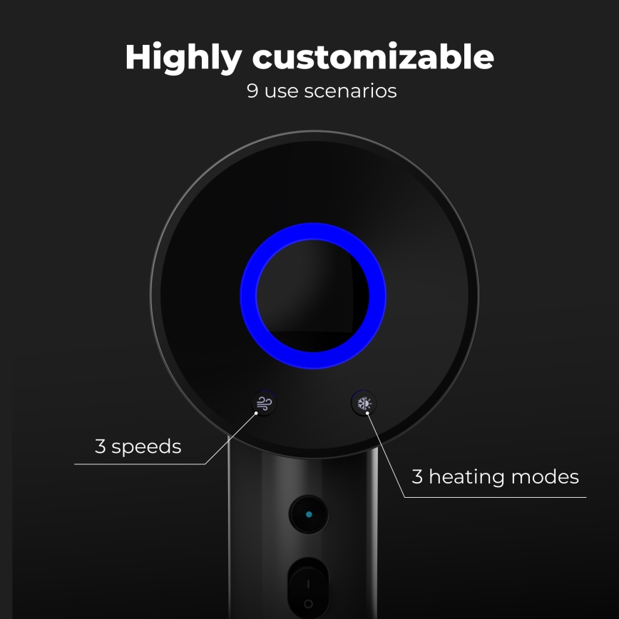 AENO - Hiustenkuivain 1500W/230V